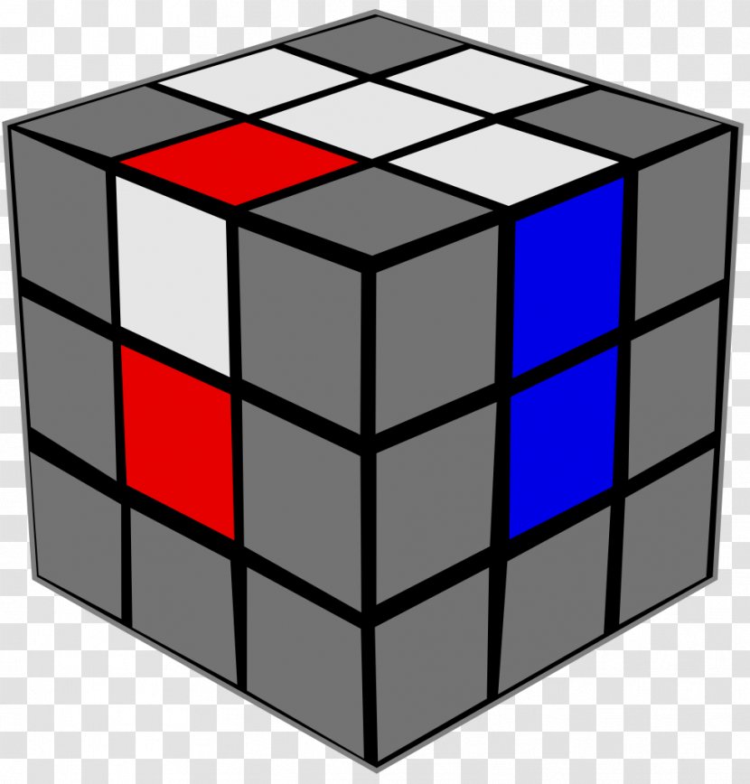 Rubik's Cube CFOP Method Clip Art Puzzles: 101 Puzzles To Test Your Brain Power - Puzzle Transparent PNG