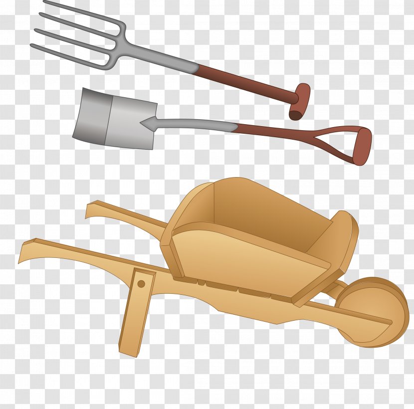 Clip Art - Furniture - Small Carts Shovel Tiecha Transparent PNG