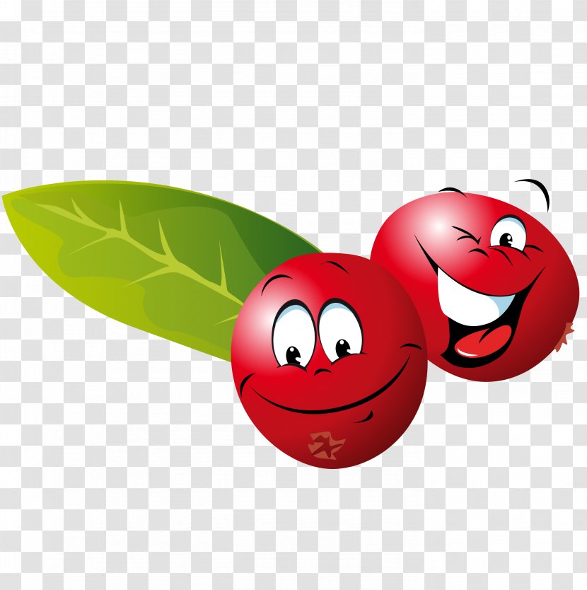 Cranberry Juice Royalty-free - Cartoon - Cherry Pull Down Transparent PNG