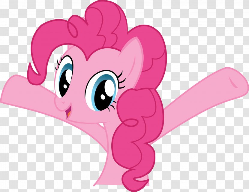 Pinkie Pie Voice Actor Clip Art - Heart Transparent PNG