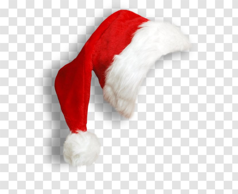Santa Claus Christmas Bonnet - Scrapbooking - CA Monogram Transparent PNG