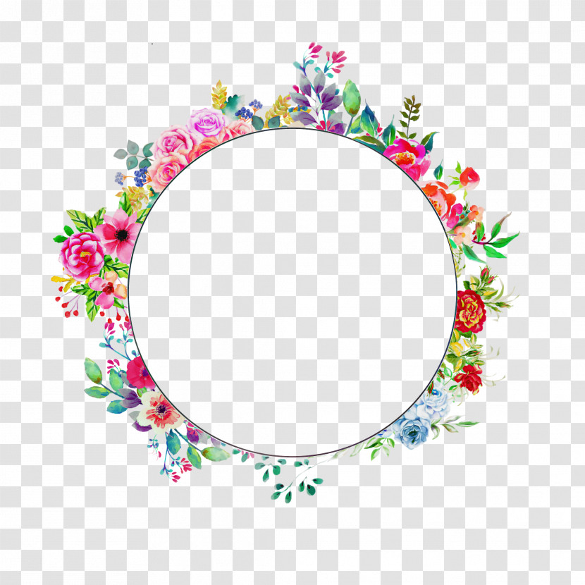 Circle Plate Oval Pattern Transparent PNG
