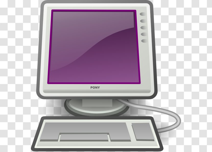 Clip Art Computer Monitors - Electronic Device - Purple Laptop Computers At Walmart Transparent PNG