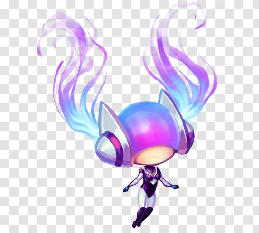 Ethereal League Of Legends DJ Sona Chibiusa - Silhouette Transparent PNG