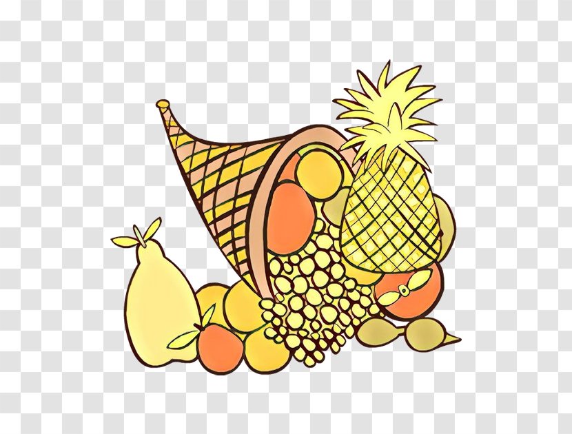 Pineapple - Banana Vegetarian Food Transparent PNG