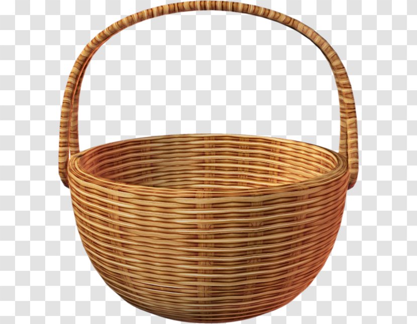 Wicker Basket Storage Home Accessories Oval Transparent PNG