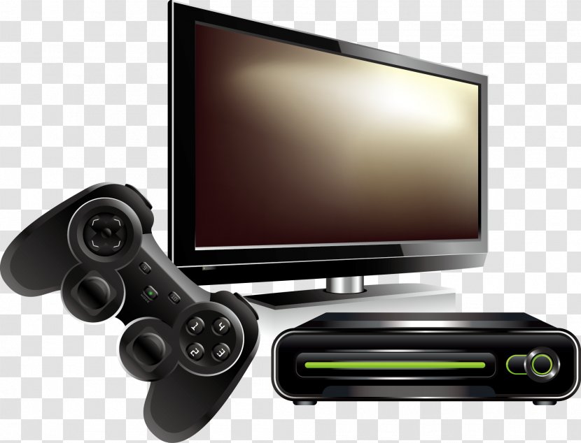 Video Game Console Stock Photography - Display Device - Vector TV Transparent PNG