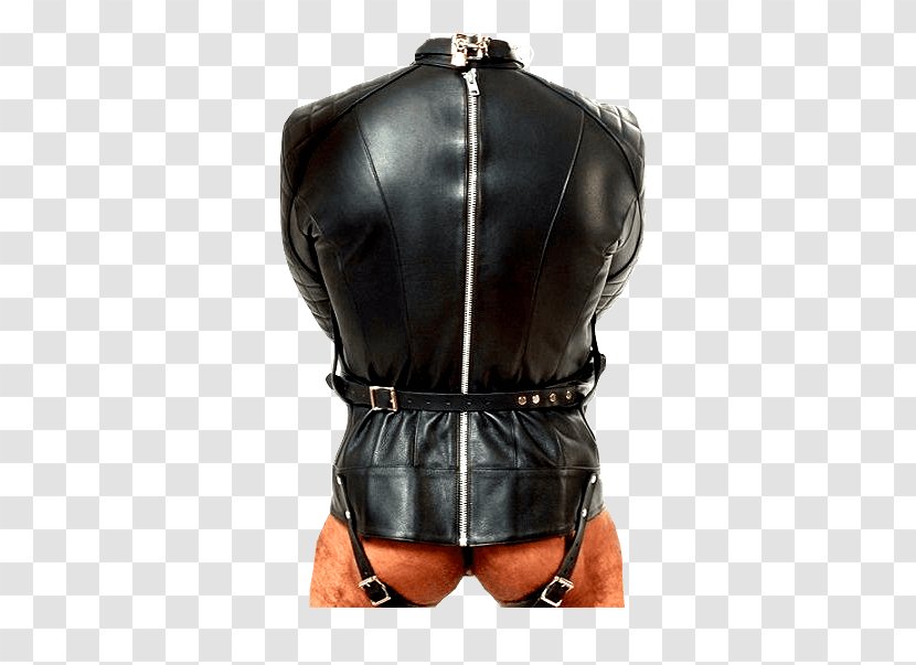 Leather Jacket Straitjacket Camisole - Cartoon Transparent PNG