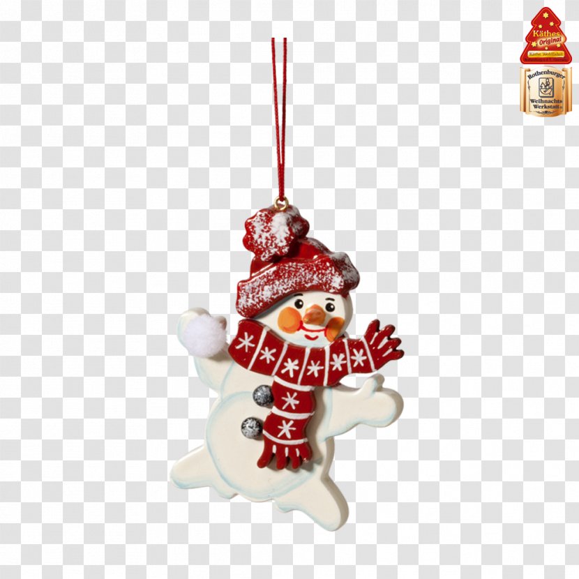 Christmas Ornament Käthe Wohlfahrt Snowman Pickle Transparent PNG