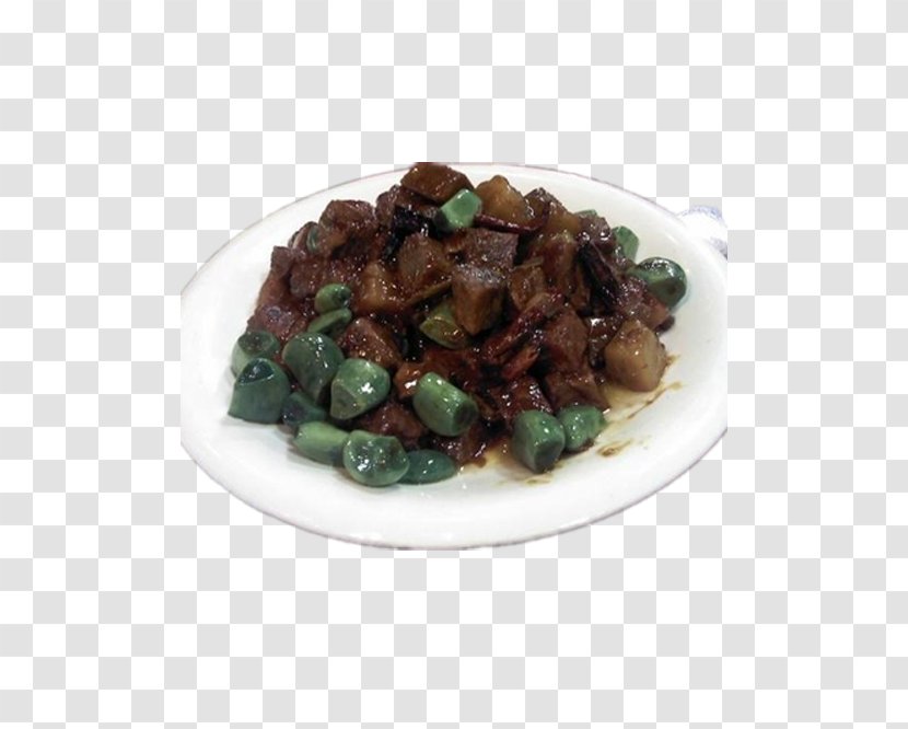 Vegetarian Cuisine Chinese Asian Laba Garlic Meat - Burn Donkey Transparent PNG