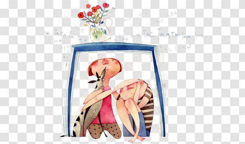 Me Huele A Cuento Child Resource Illustration - Heart - Children Playing Transparent PNG