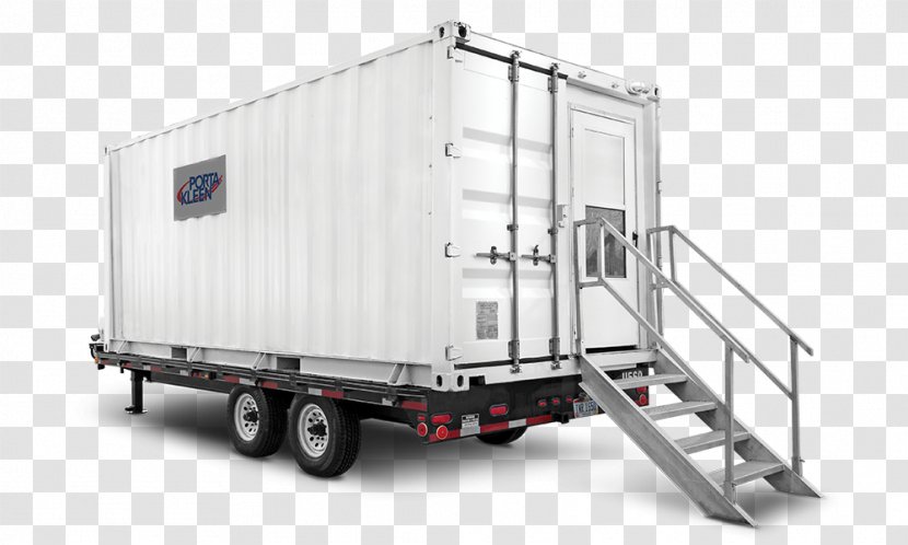 Semi-trailer Truck Twenty-foot Equivalent Unit Intermodal Container Car - Freight Transport Transparent PNG