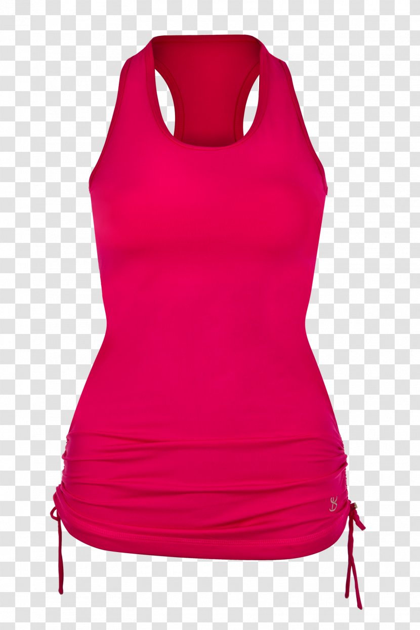 Sleeveless Shirt Dress Neck - Red - Sports Wear Transparent PNG