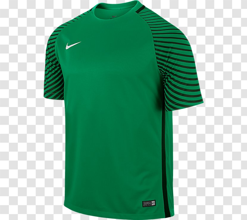 T-shirt Jersey Goalkeeper Sleeve Nike - Sports Fan Transparent PNG