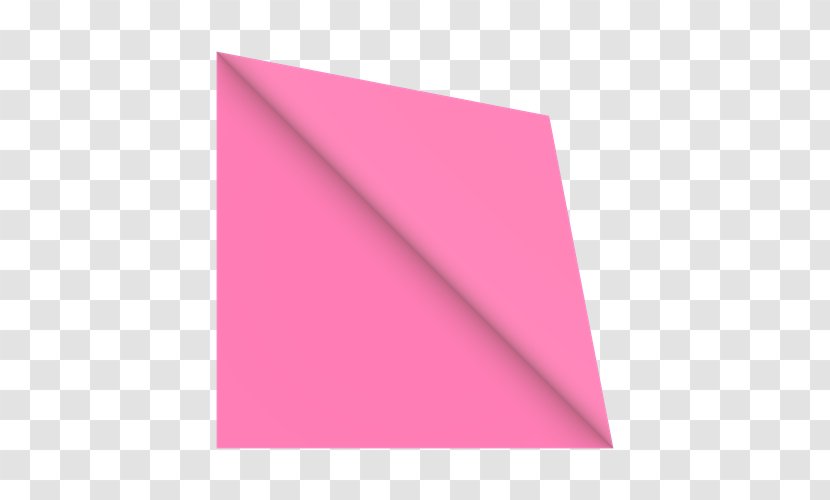 Paper Rectangle Pink M Art - Angle Transparent PNG