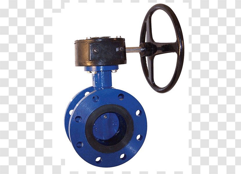 Butterfly Valve American Water Works Association Actuator Flange - Eccentric Transparent PNG