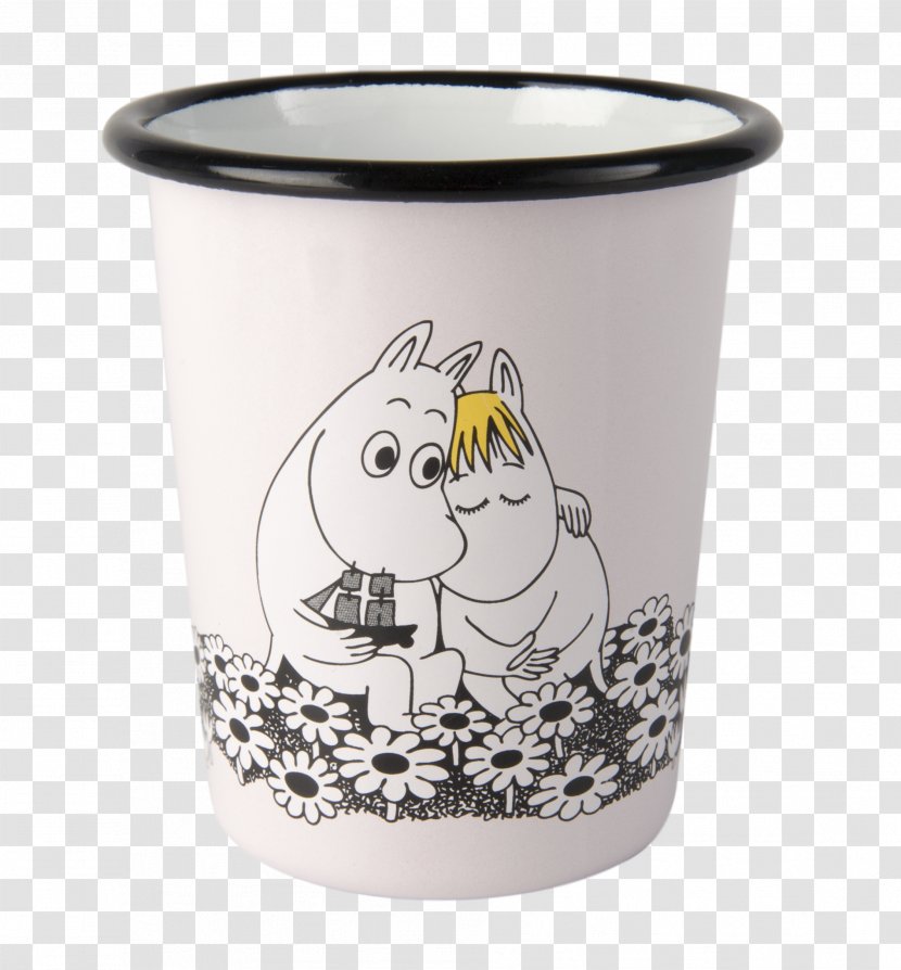 Muurla Little My Moomins Snufkin Moominmamma - Vitreous Enamel - Mug Transparent PNG