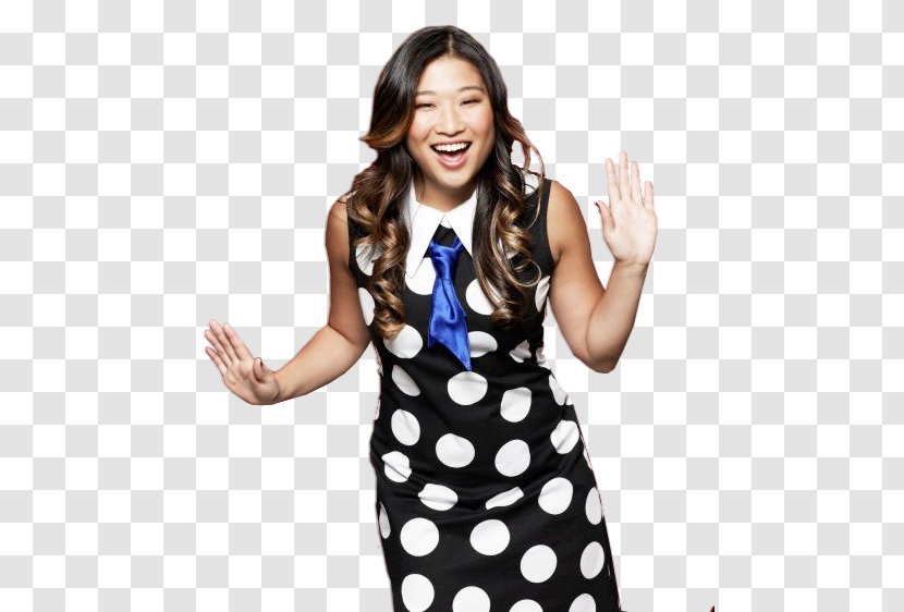 Jenna Ushkowitz Glee Tina Cohen-Chang Artie Abrams Blaine Anderson - Will Schuester - Polka Dot Transparent PNG