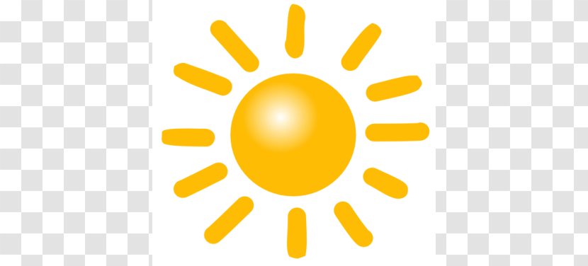 Weather Sunlight Clip Art - Yellow - Sun Transparent PNG