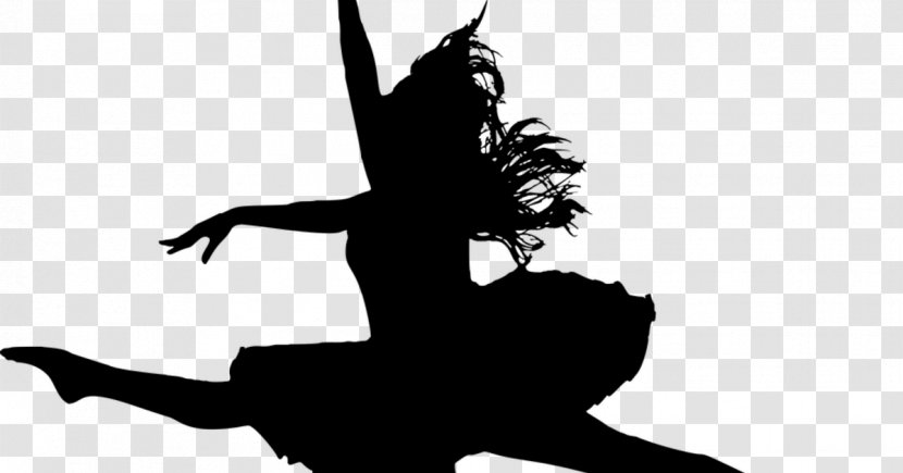 Ballet Dancer Vector Graphics - Blackandwhite - Silhouette Jde Transparent PNG