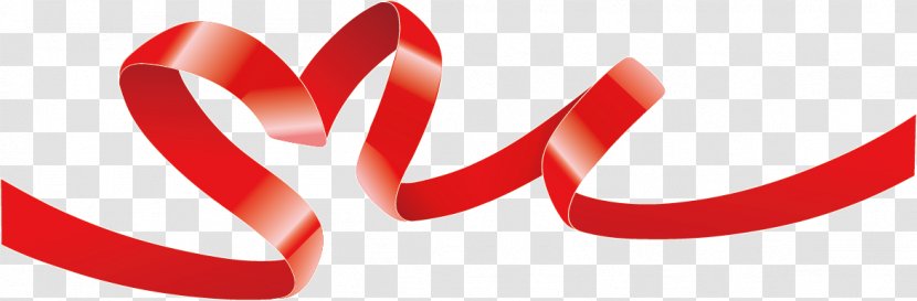 Valentine's Day Gift Ribbon - Petal - Valentine Transparent PNG