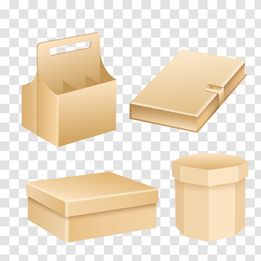 Box Packaging And Labeling Template - Furniture - Vector Gift Blank Transparent PNG