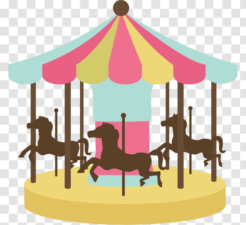 Horse Carousel Amusement Ride Clip Art - Cliparts Transparent PNG