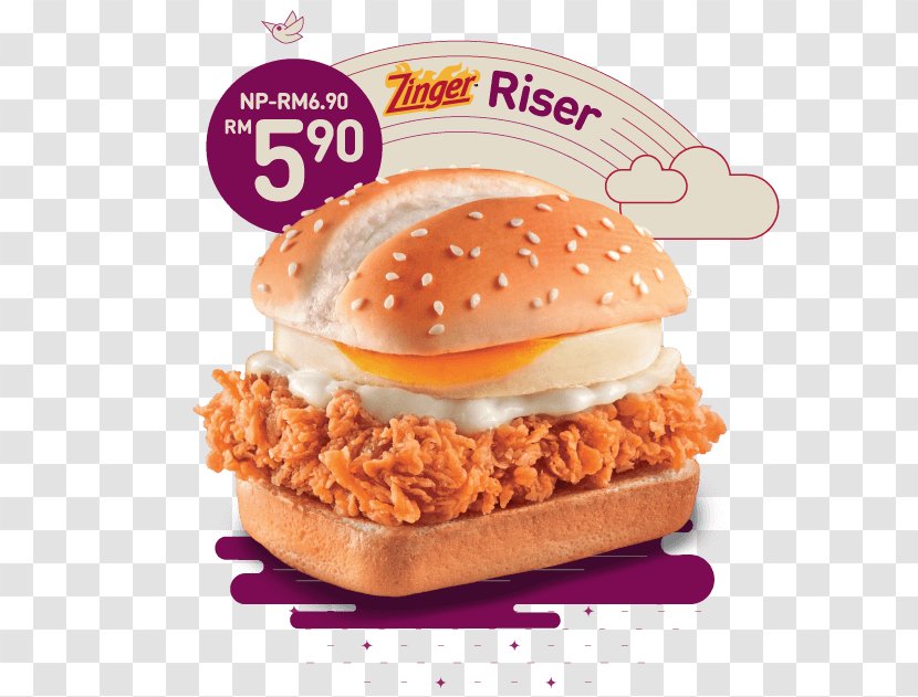 Cheeseburger Breakfast KFC Porridge Hamburger - American Food Transparent PNG