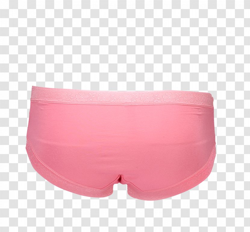 Swim Briefs Trunks Underpants Swimsuit - Tree - Bright Pink Transparent PNG