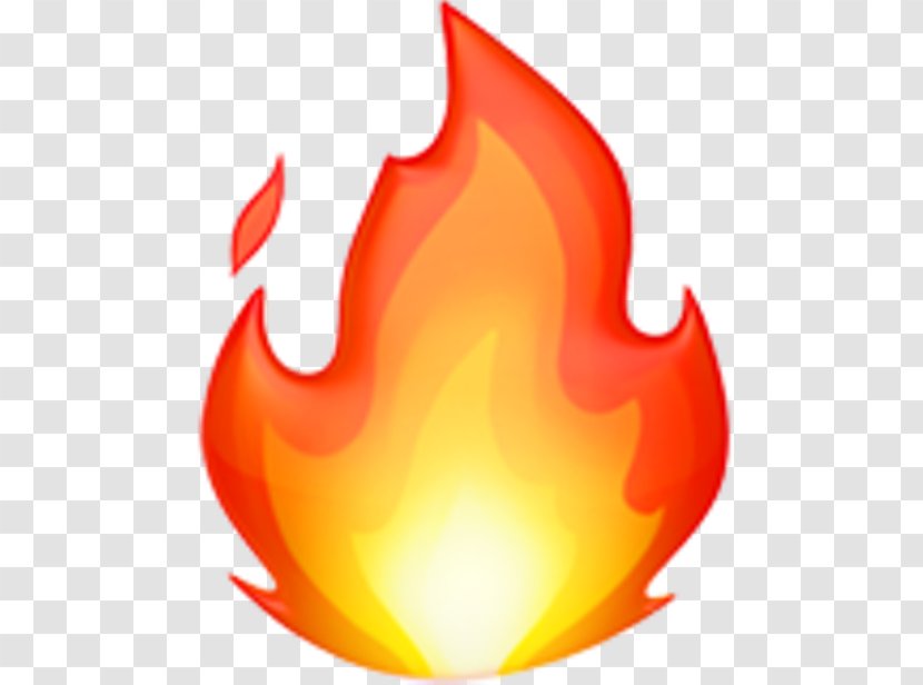 Apple Color Emoji Fire Symbol - Letter Transparent PNG