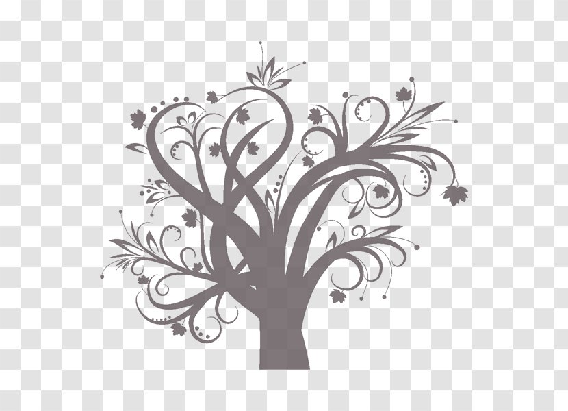 Drawing Photography - Flora - Silhouette Transparent PNG