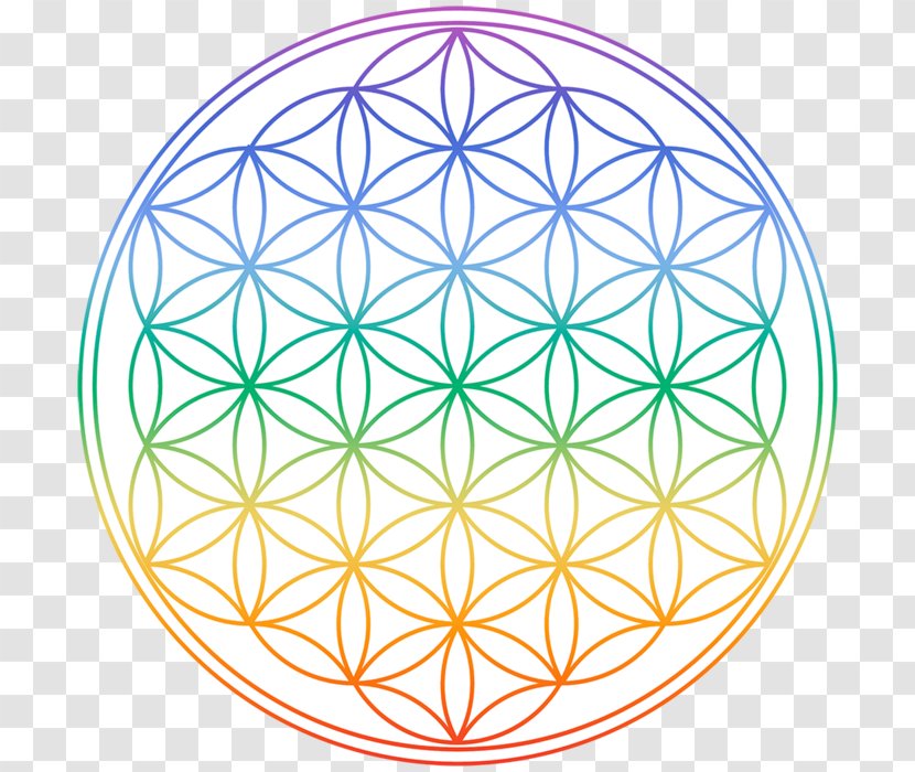 Overlapping Circles Grid Sacred Geometry - Art - Sanskrit Transparent PNG