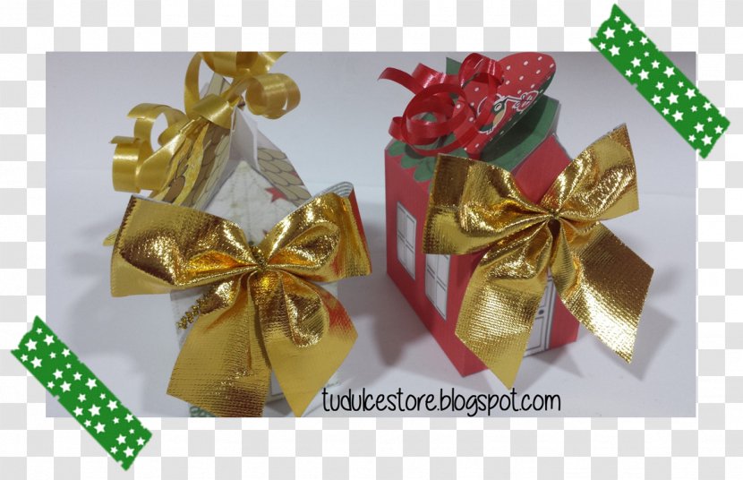 Gift Ribbon Christmas Ornament Transparent PNG