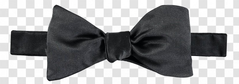 Bow Tie Necktie Shoelace Knot Formal Wear Suit - Silk - Satin Black Transparent PNG