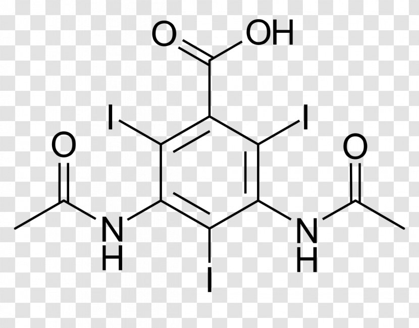 Chemical Formula Molecule Iodine Structural Substance - Flower - Cartoon Transparent PNG