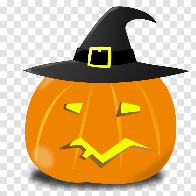 Pumpkin Jack-o'-lantern Calabaza Halloween Clip Art - Candle - Watercolor Transparent PNG