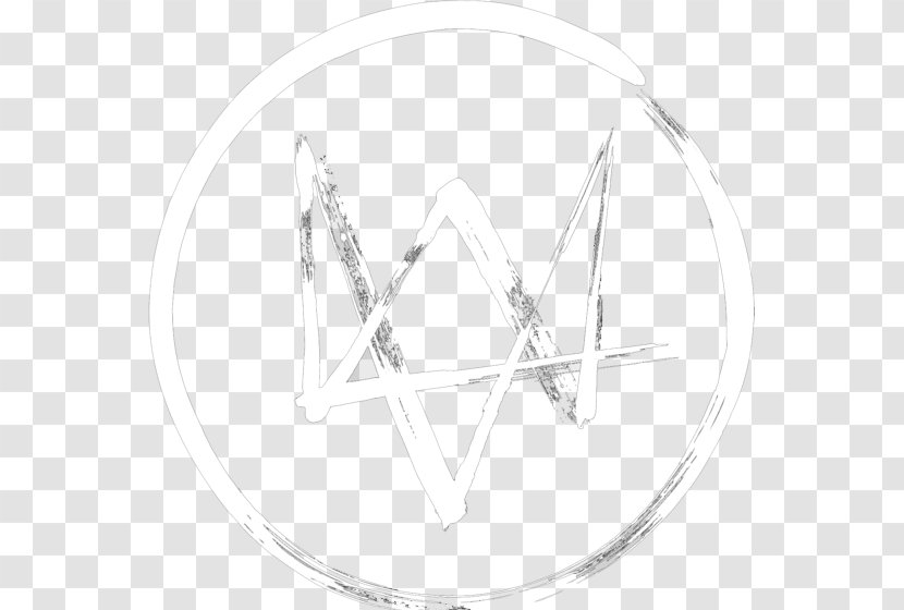 White Body Jewellery Font - Symbol - Watch Dogs Transparent PNG