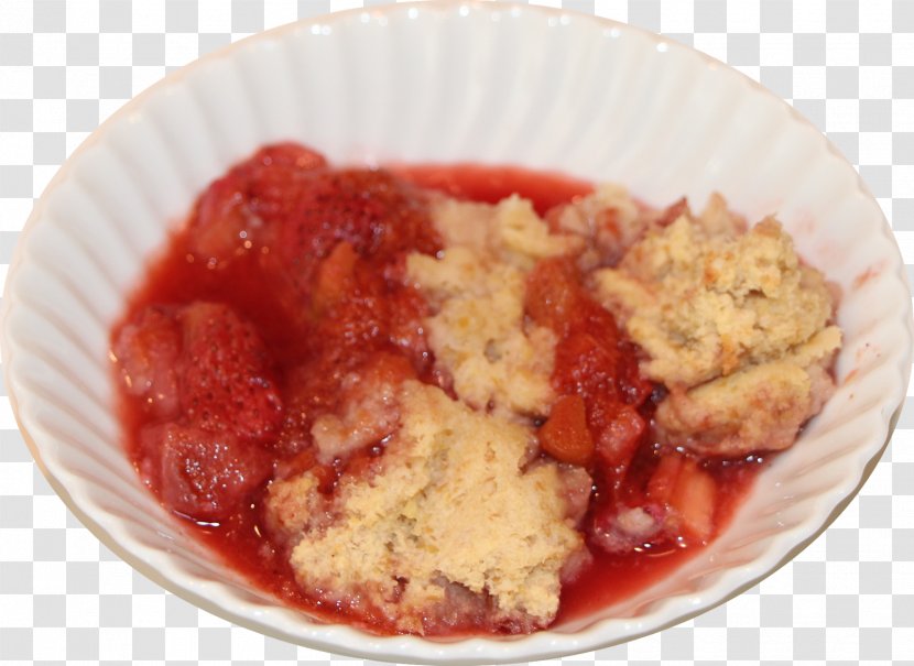 Cobbler Crumble Strawberry Recipe Dish Network - Rhubarb Transparent PNG