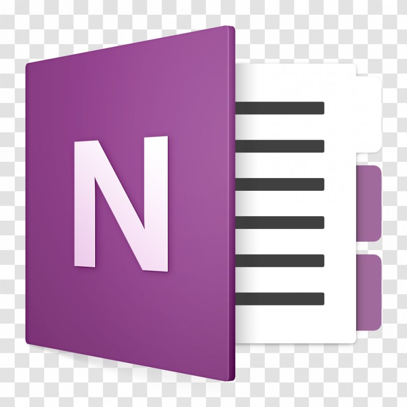 Microsoft OneNote MacOS Office - Logo Transparent PNG