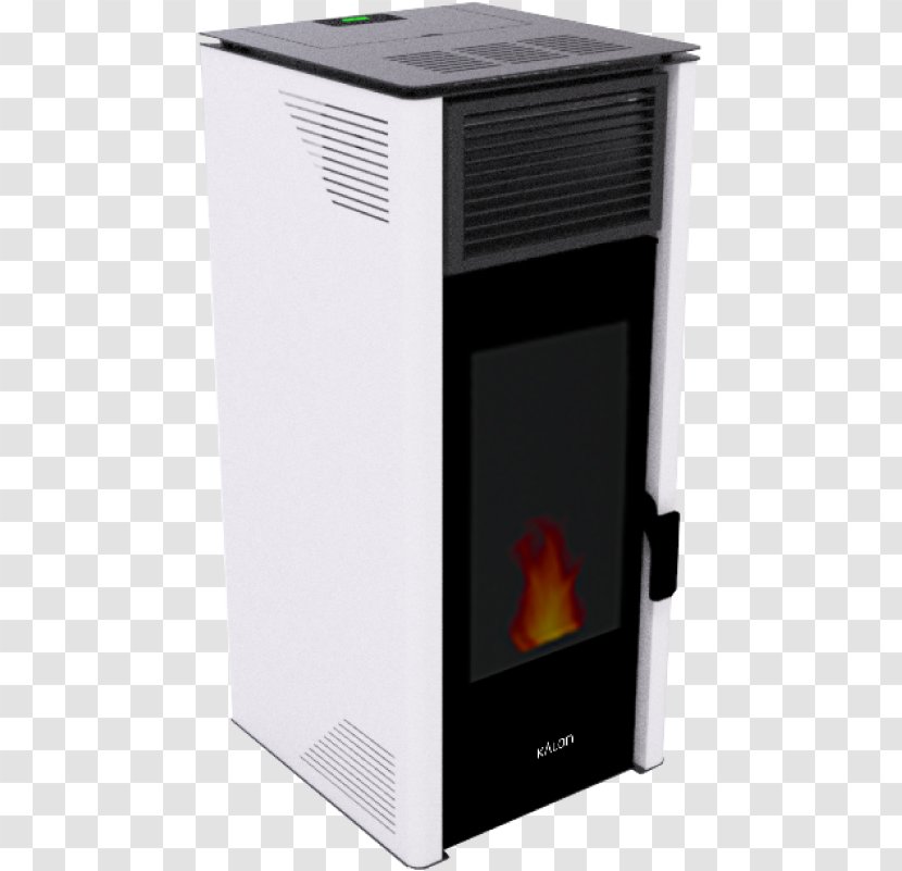 Pellet Stove Fireplace Stufa A Fiamma Inversa Kalon - Ash Transparent PNG