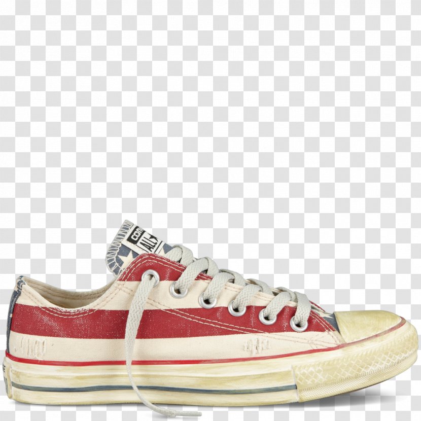 Sneakers Chuck Taylor All-Stars Converse Shoe Brand - Running - Distressed Flag Transparent PNG