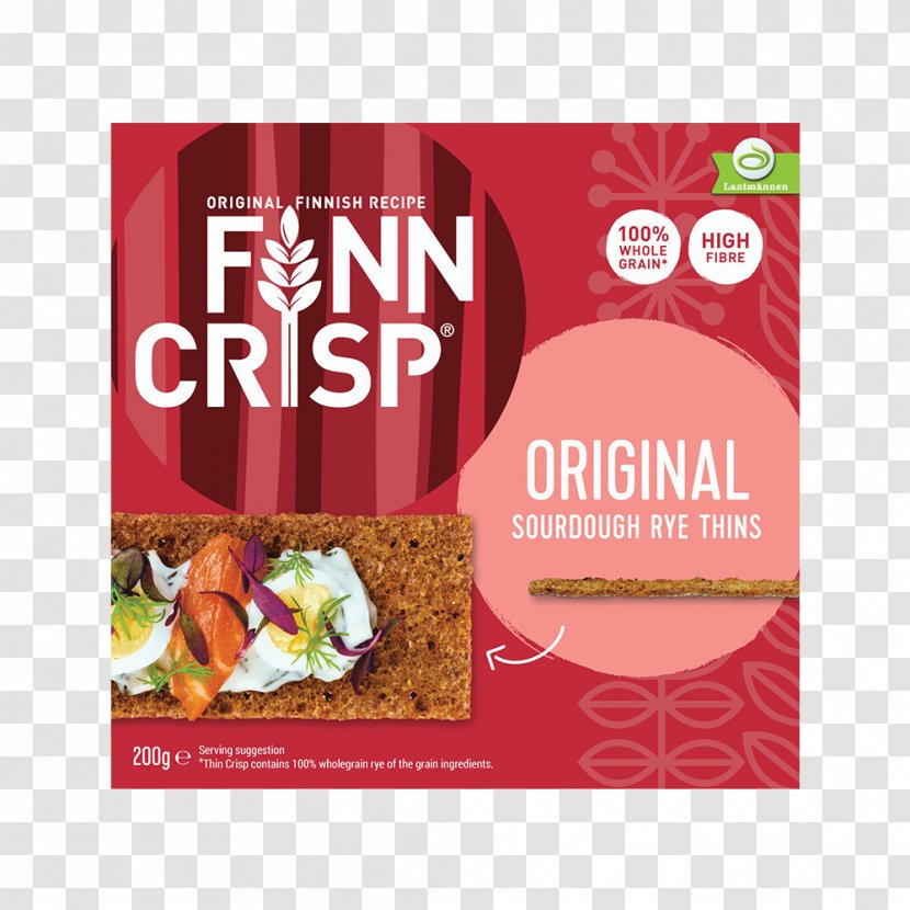 Crispbread Sourdough Whole Grain Rye - Convenience Food - Bread Transparent PNG