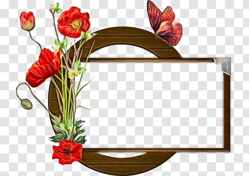 Background Design Frame - Flower Arranging - Rectangle Transparent PNG