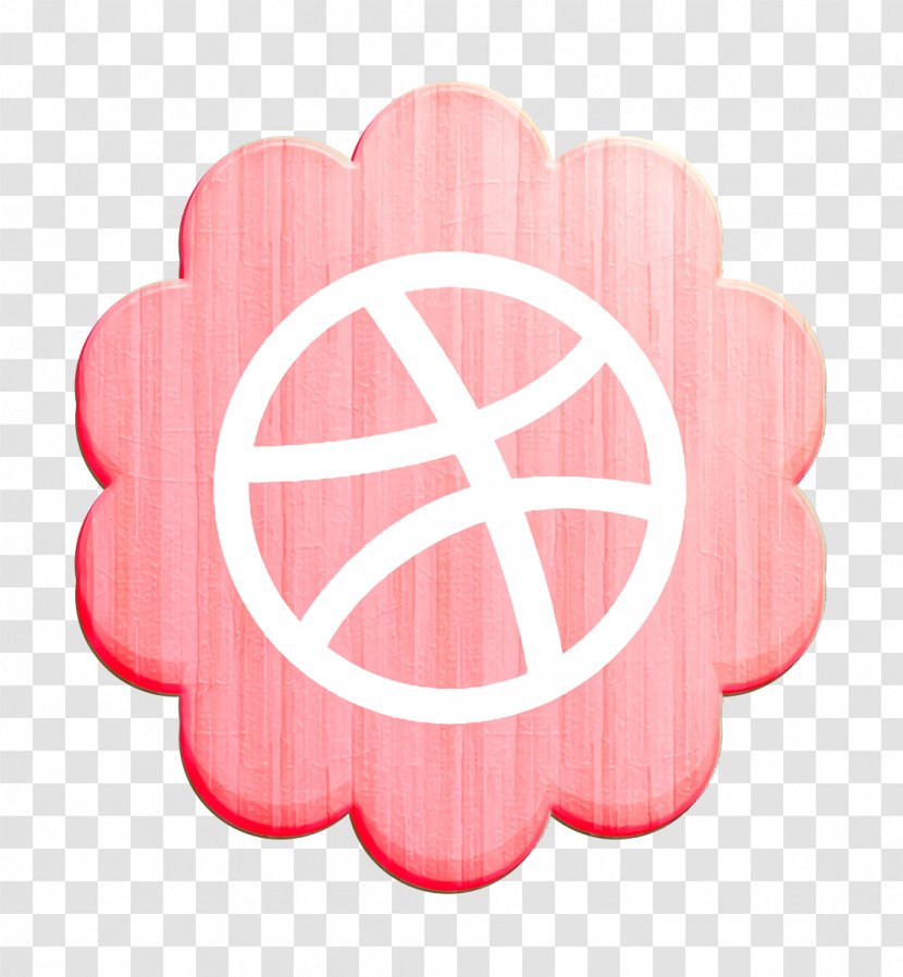 Dribble Icon Flower Media - Logo - Petal Transparent PNG