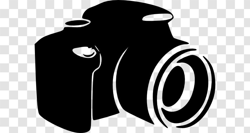 Photography Camera Clip Art - Black Transparent PNG