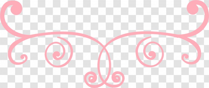 Pink Graphic Design Clip Art - Flower - Swirls Transparent PNG