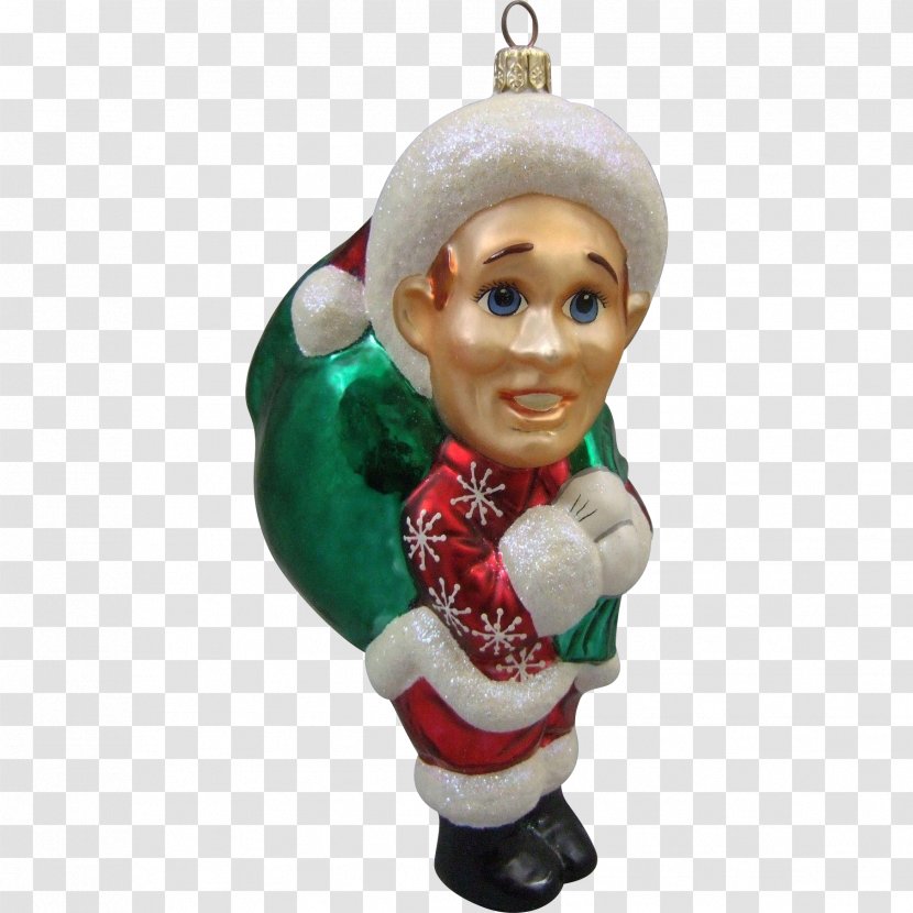 Christmas Ornament White Figurine - Collectable Transparent PNG