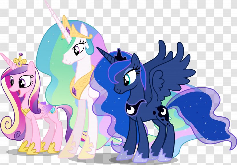 Pony Princess Luna Twilight Sparkle Celestia Cadance - Animal Figure Transparent PNG