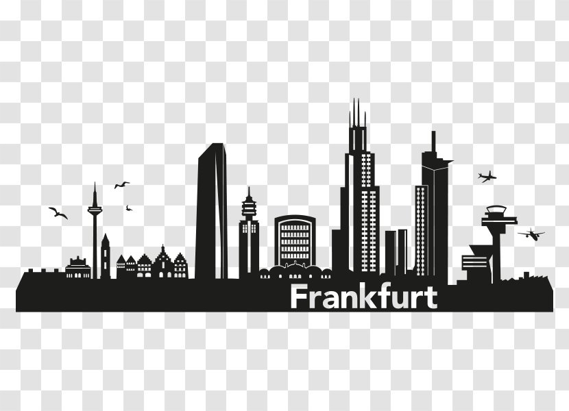 Skyline Plaza Frankfurt Silhouette GmbH & Co. KG Skyscraper - Stencil Transparent PNG