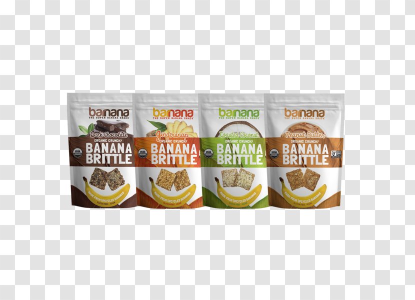 Brittle Organic Food Junk Snack Banana Transparent PNG
